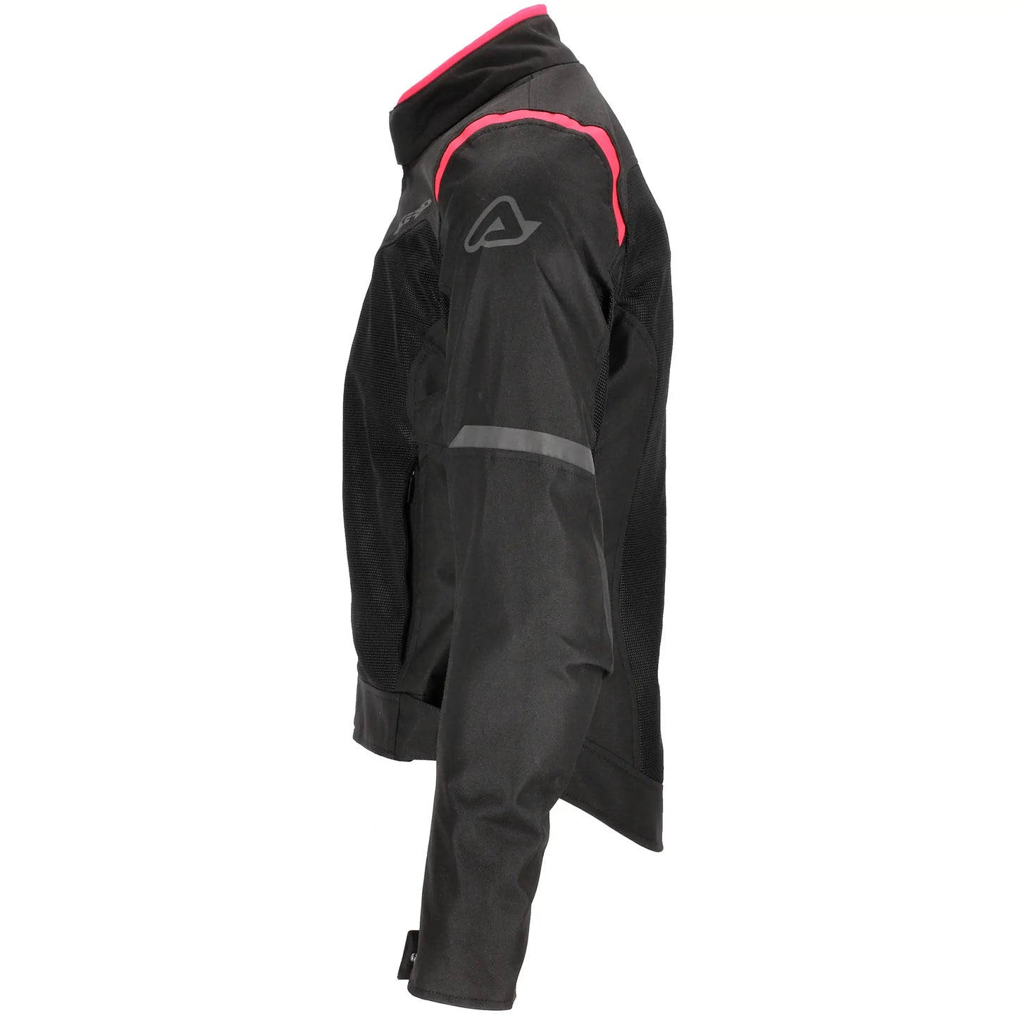 Chaqueta Acerbis CE Ramsey My Vented 2.0 Lady - Negro/Rosa