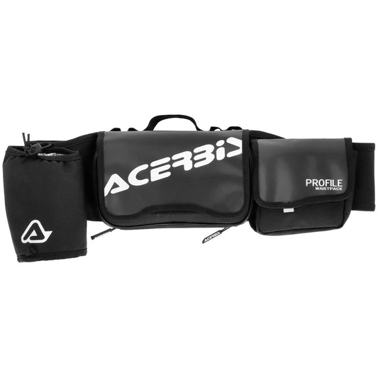 Riñonera Acerbis Profile Logo - Negro/Blanco