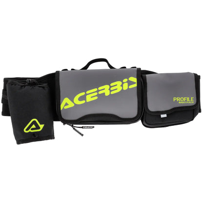 Riñonera Acerbis Profile Logo - Negro/Gris