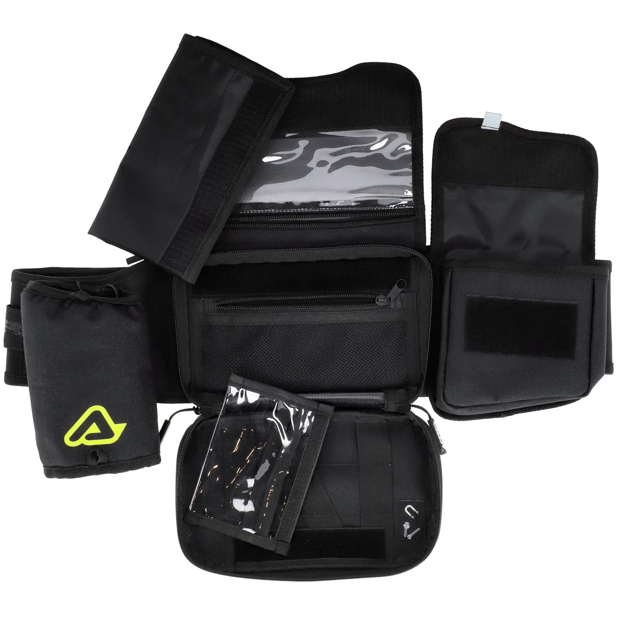 Riñonera Acerbis Profile Logo - Negro/Gris