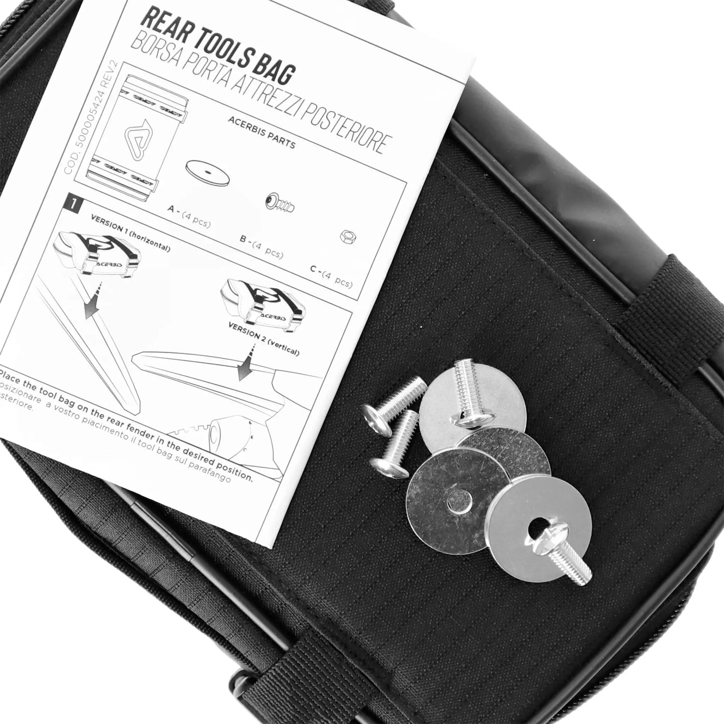 Bolsa herramientas Acerbis guardabarros trasero