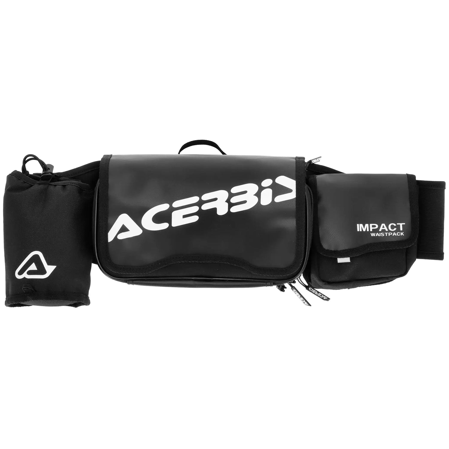 Riñonera Acerbis Impact Logo - Negro/Blanco