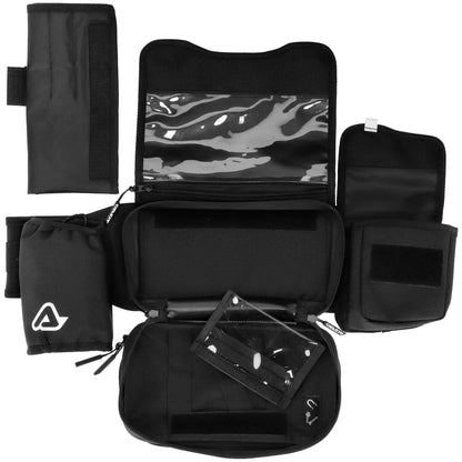 Riñonera Acerbis Impact Logo - Negro/Blanco
