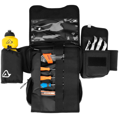 Riñonera Acerbis Impact Logo - Negro/Blanco