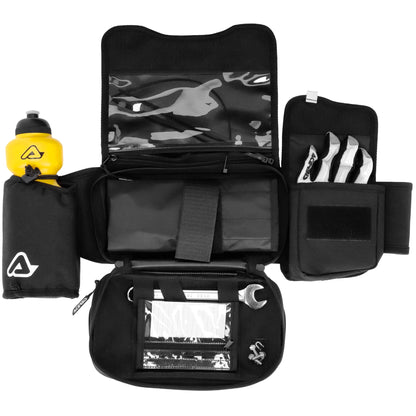 Riñonera Acerbis Impact Logo - Negro/Blanco