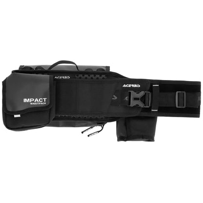 Riñonera Acerbis Impact Logo - Negro/Blanco