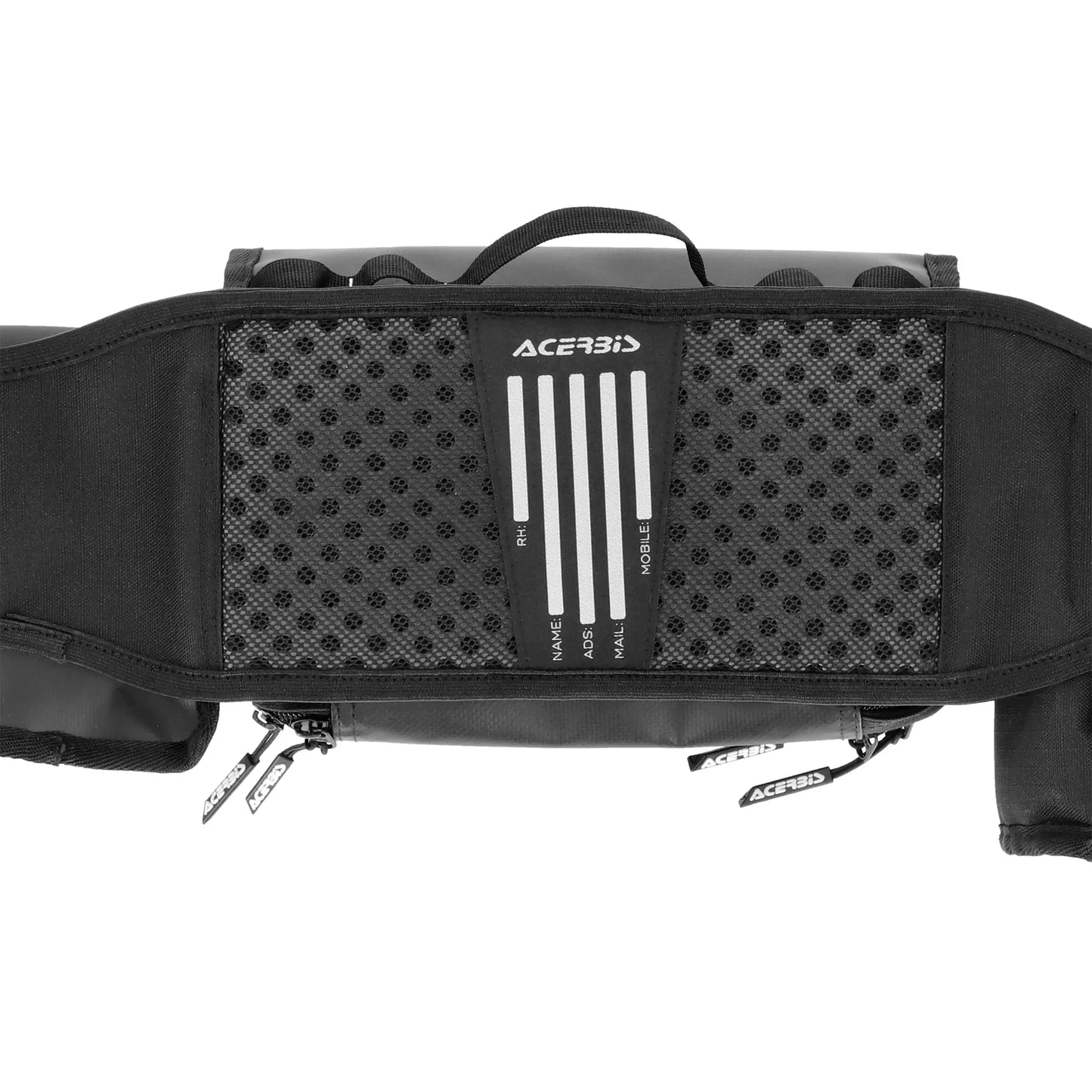 Riñonera Acerbis Impact Logo - Negro/Blanco