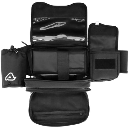 Riñonera Acerbis Impact Logo - Negro/Blanco