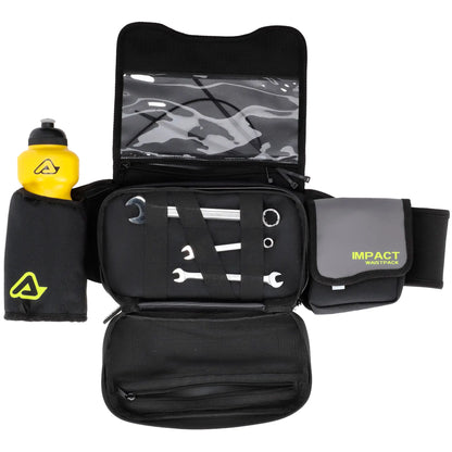 Riñonera Acerbis Impact Logo - Negro/Gris