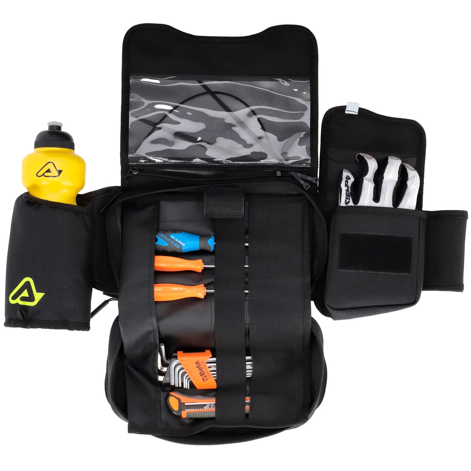 Riñonera Acerbis Impact Logo - Negro/Gris