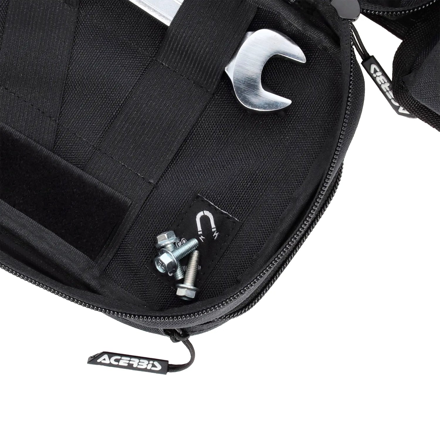 Riñonera Acerbis Impact Logo - Negro/Gris
