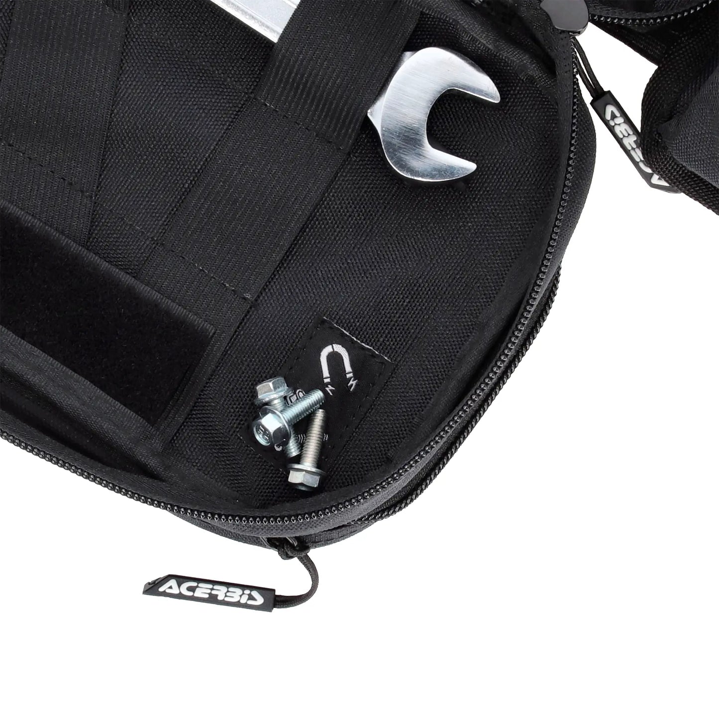 Riñonera Acerbis Impact Logo - Negro/Gris