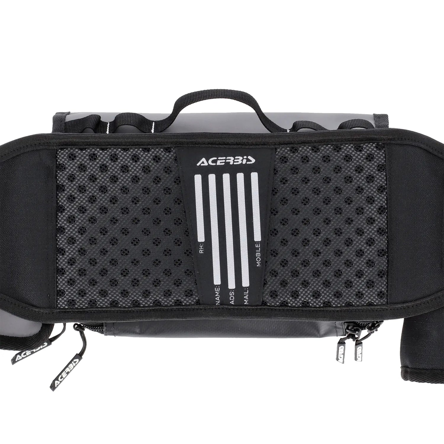 Riñonera Acerbis Impact Logo - Negro/Gris