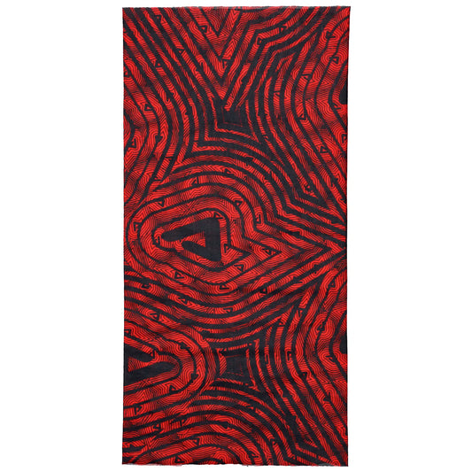 Braga cuello Acerbis Reg - Gris/Rojo