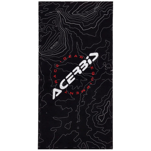 Braga cuello Acerbis Reg - Negro/Rojo