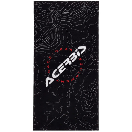 Braga cuello Acerbis Reg - Negro/Rojo