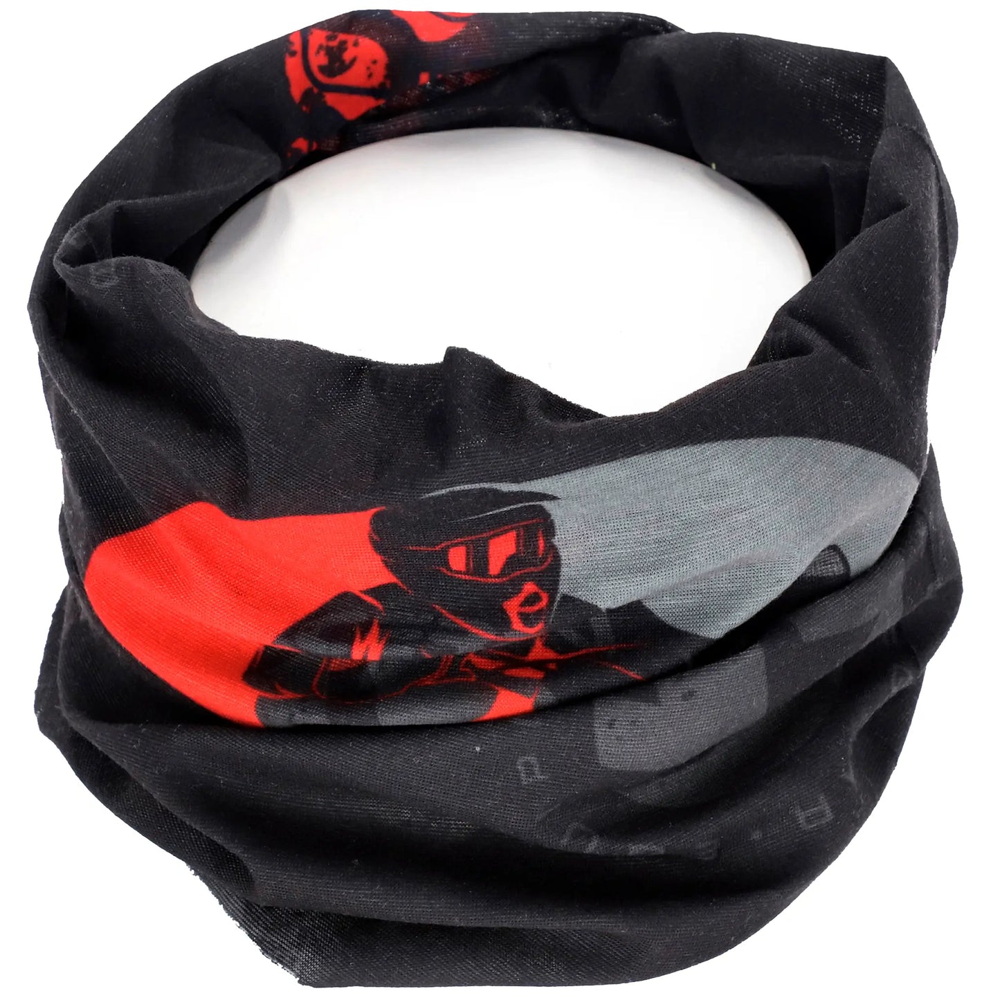 Braga cuello Acerbis Reg - Rojo/Gris