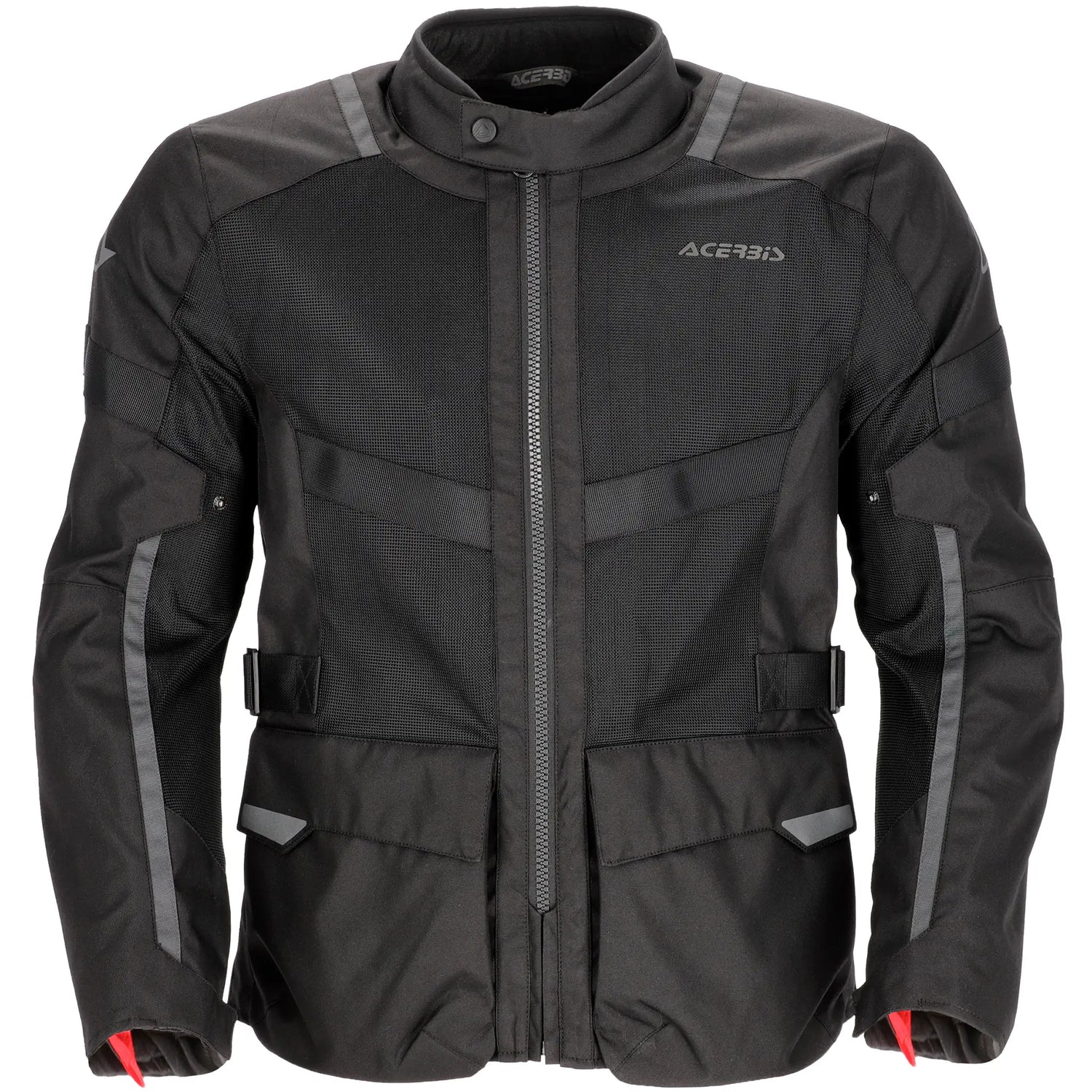 Chaqueta Acerbis CE Ramsey Vented Long Man - Negro