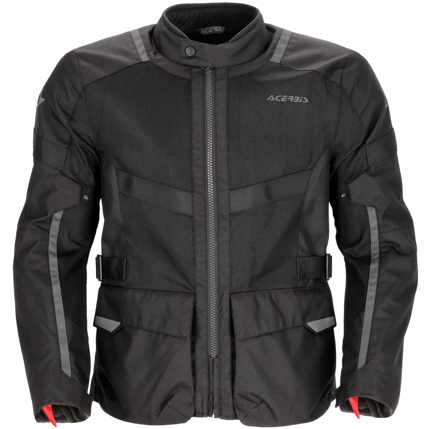 Chaqueta Acerbis CE Ramsey Vented Long Man - Negro