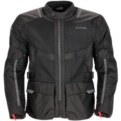 Chaqueta Acerbis CE Ramsey Vented Long Man - Negro
