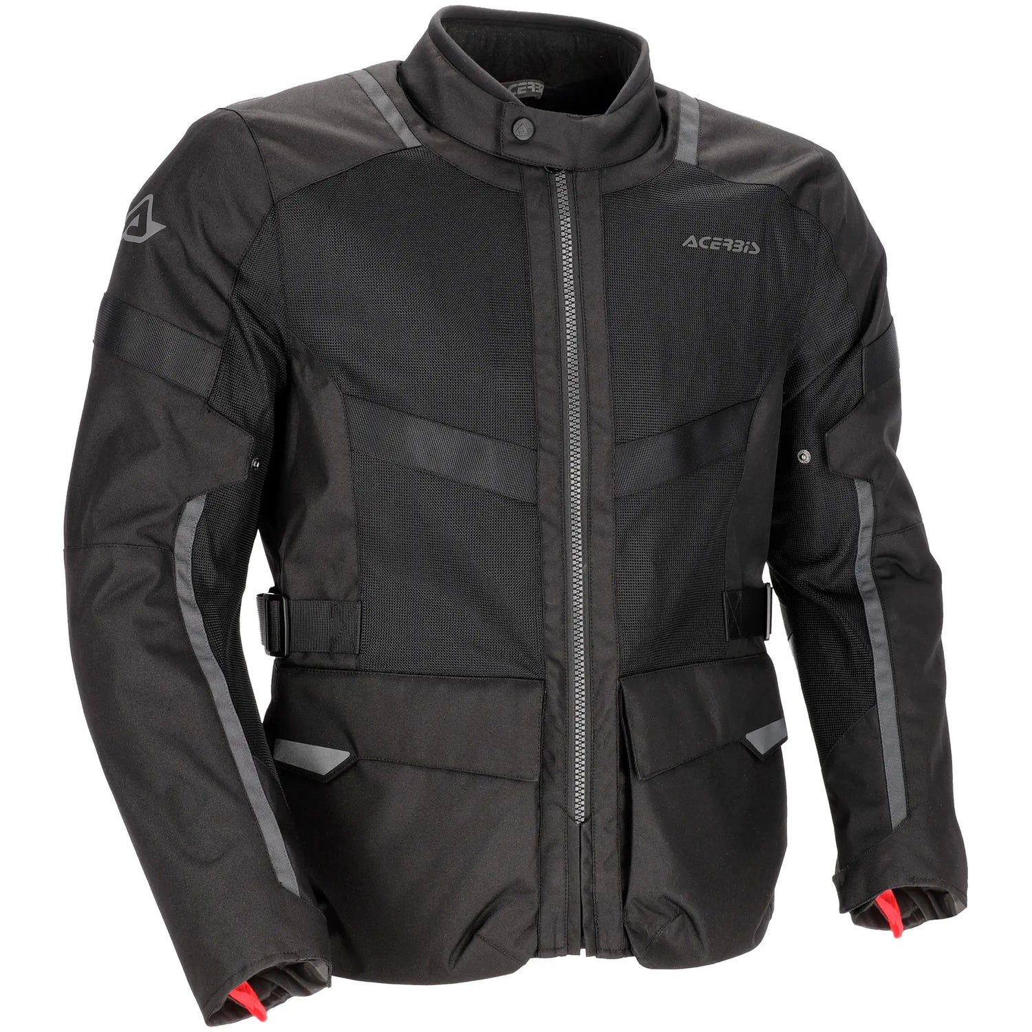 Chaqueta Acerbis CE Ramsey Vented Long Man - Negro