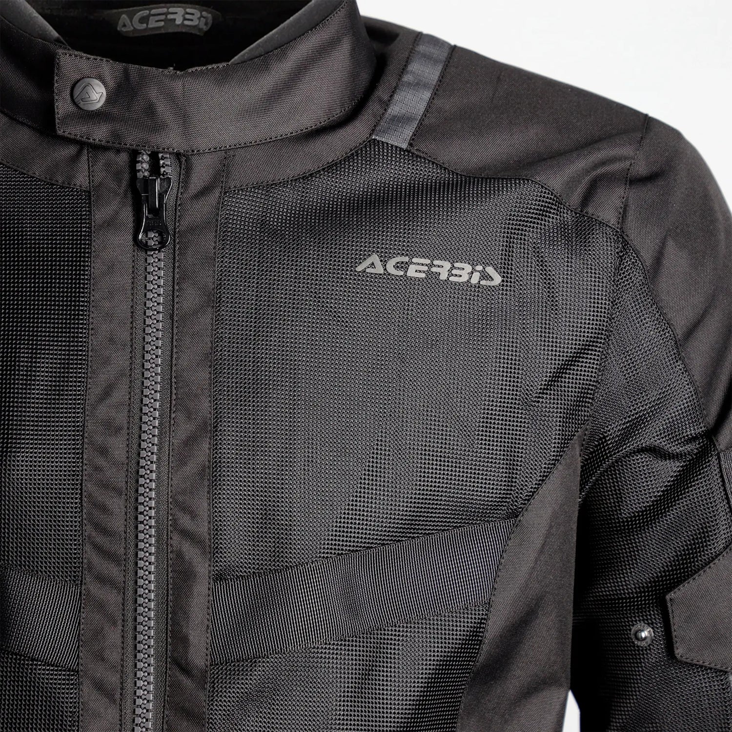 Chaqueta Acerbis CE Ramsey Vented Long Man - Negro