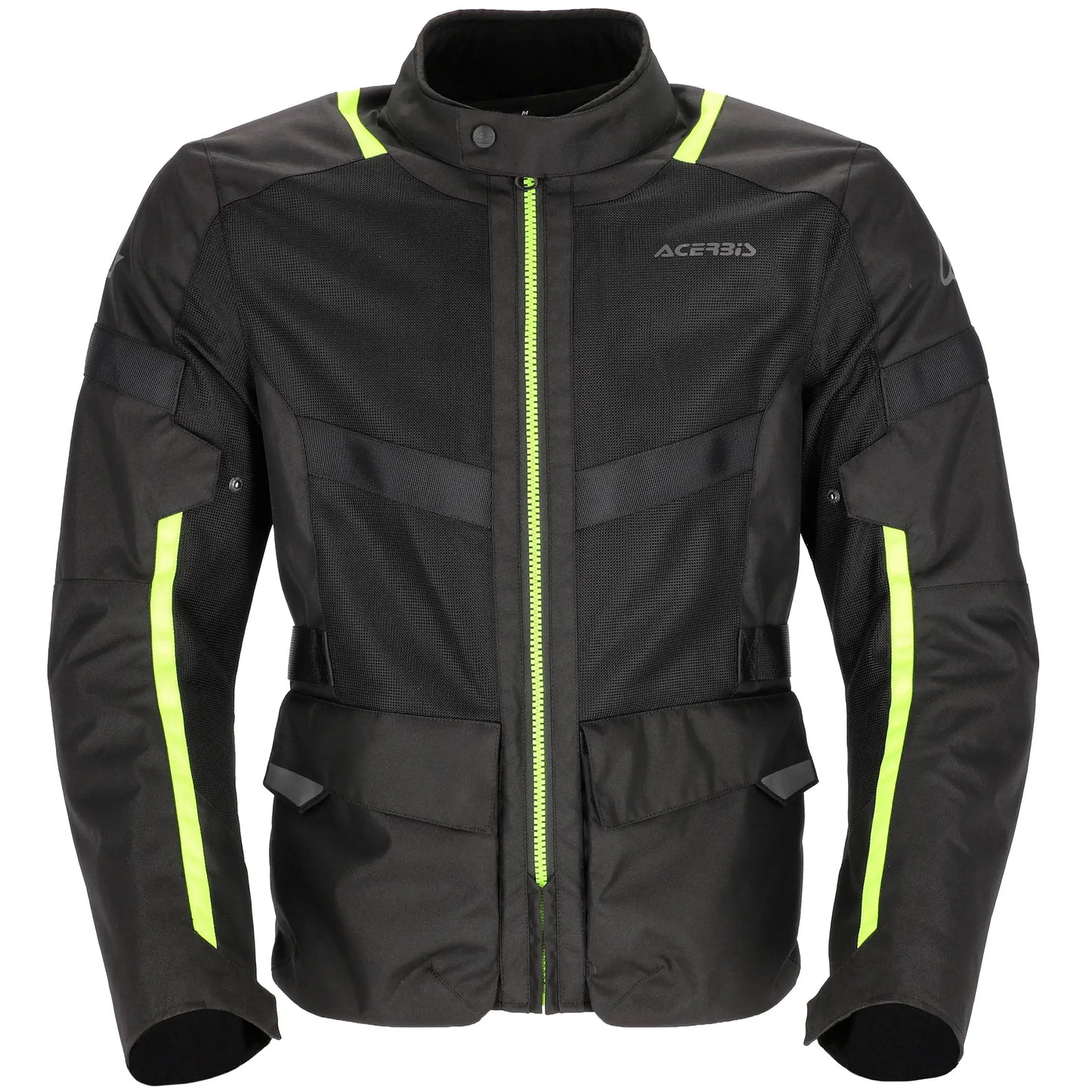 Chaqueta Acerbis CE Ramsey Vented Long Man - Negro/Amarillo
