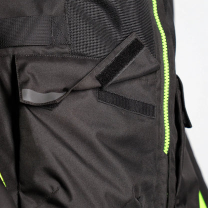 Chaqueta Acerbis CE Ramsey Vented Long Man - Negro/Amarillo