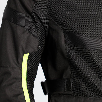 Chaqueta Acerbis CE Ramsey Vented Long Man - Negro/Amarillo