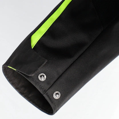 Chaqueta Acerbis CE Ramsey Vented Long Man - Negro/Amarillo