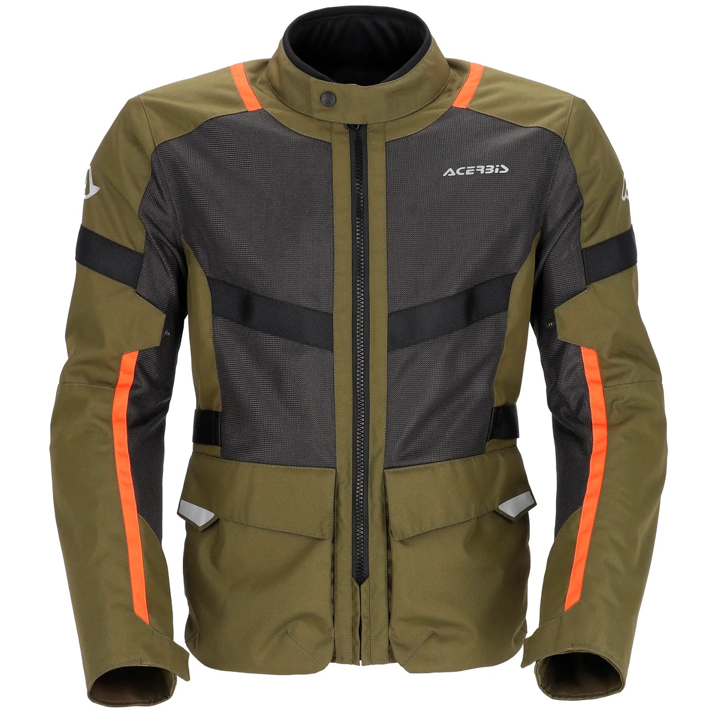 Chaqueta Acerbis CE Ramsey Vented Long Man - Verde/Naranja