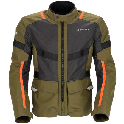 Chaqueta Acerbis CE Ramsey Vented Long Man - Verde/Naranja