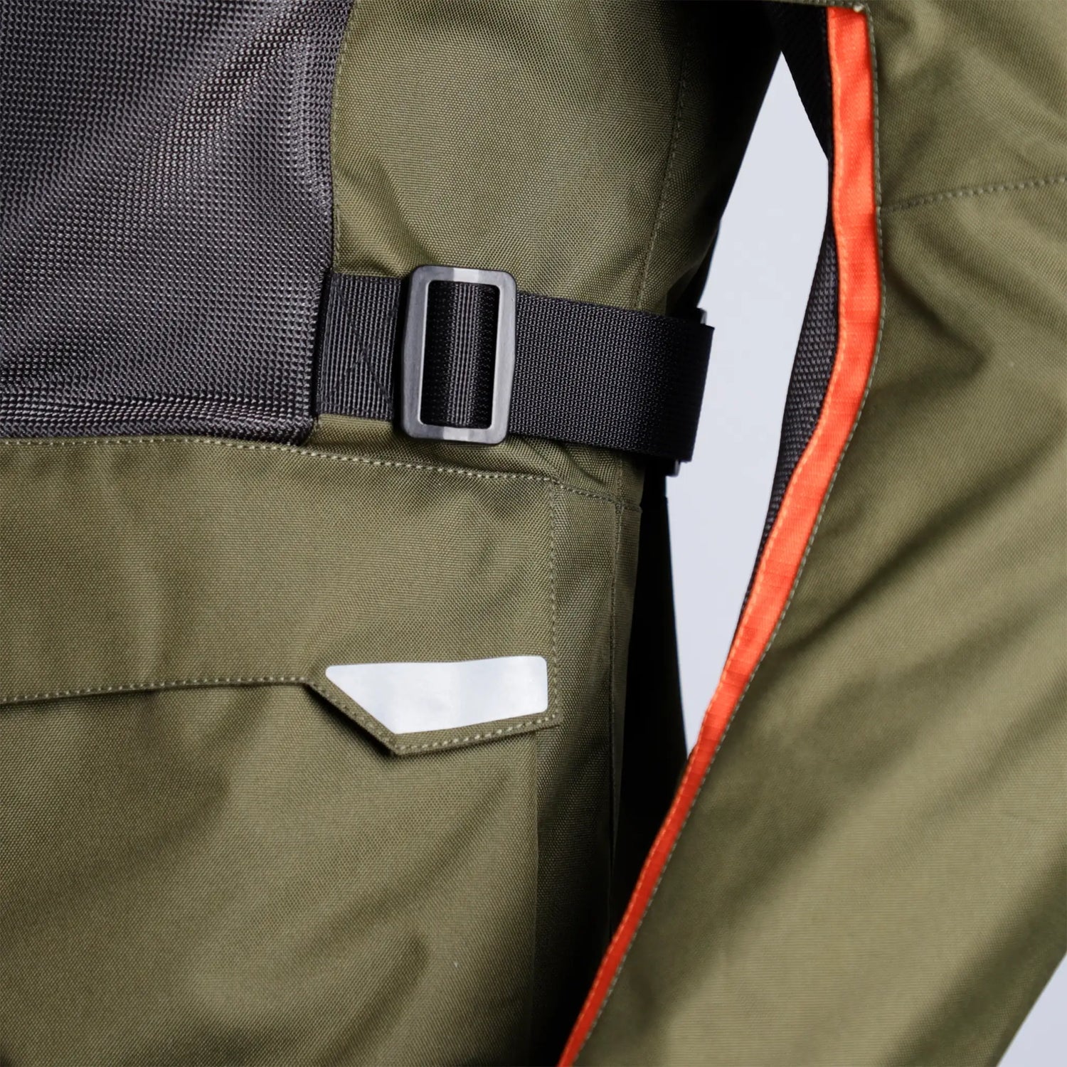Chaqueta Acerbis CE Ramsey Vented Long Man - Verde/Naranja