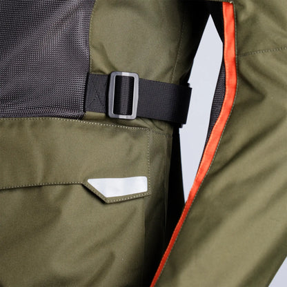 Chaqueta Acerbis CE Ramsey Vented Long Man - Verde/Naranja