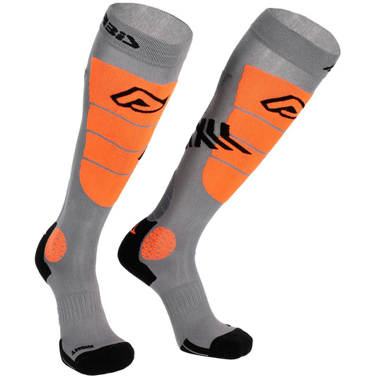 Calcetines MX Impact Vented - Gris/Naranja