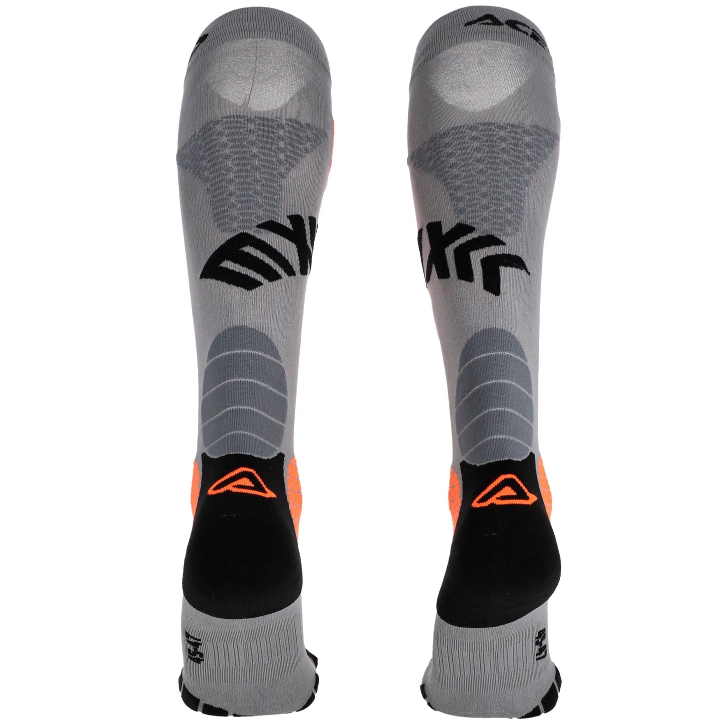 Calcetines MX Impact Vented - Gris/Naranja