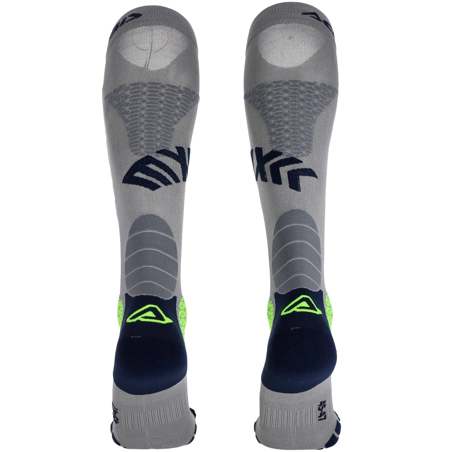 Calcetines MX Impact Vented - Gris/Amarillo