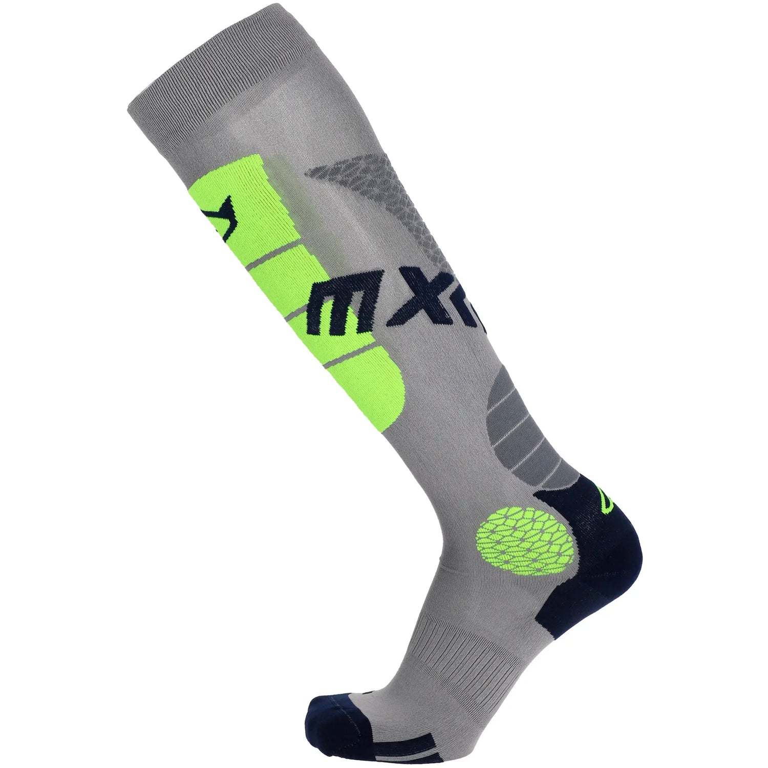 Calcetines MX Impact Vented - Gris/Amarillo