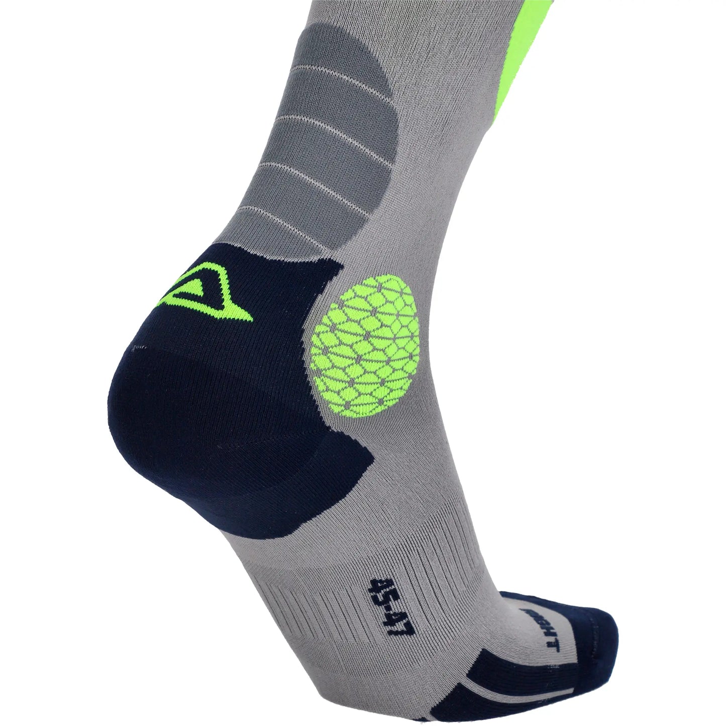 Calcetines MX Impact Vented - Gris/Amarillo