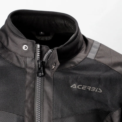 Chaqueta Acerbis CE Ramsey Vented Long Lady - Negro