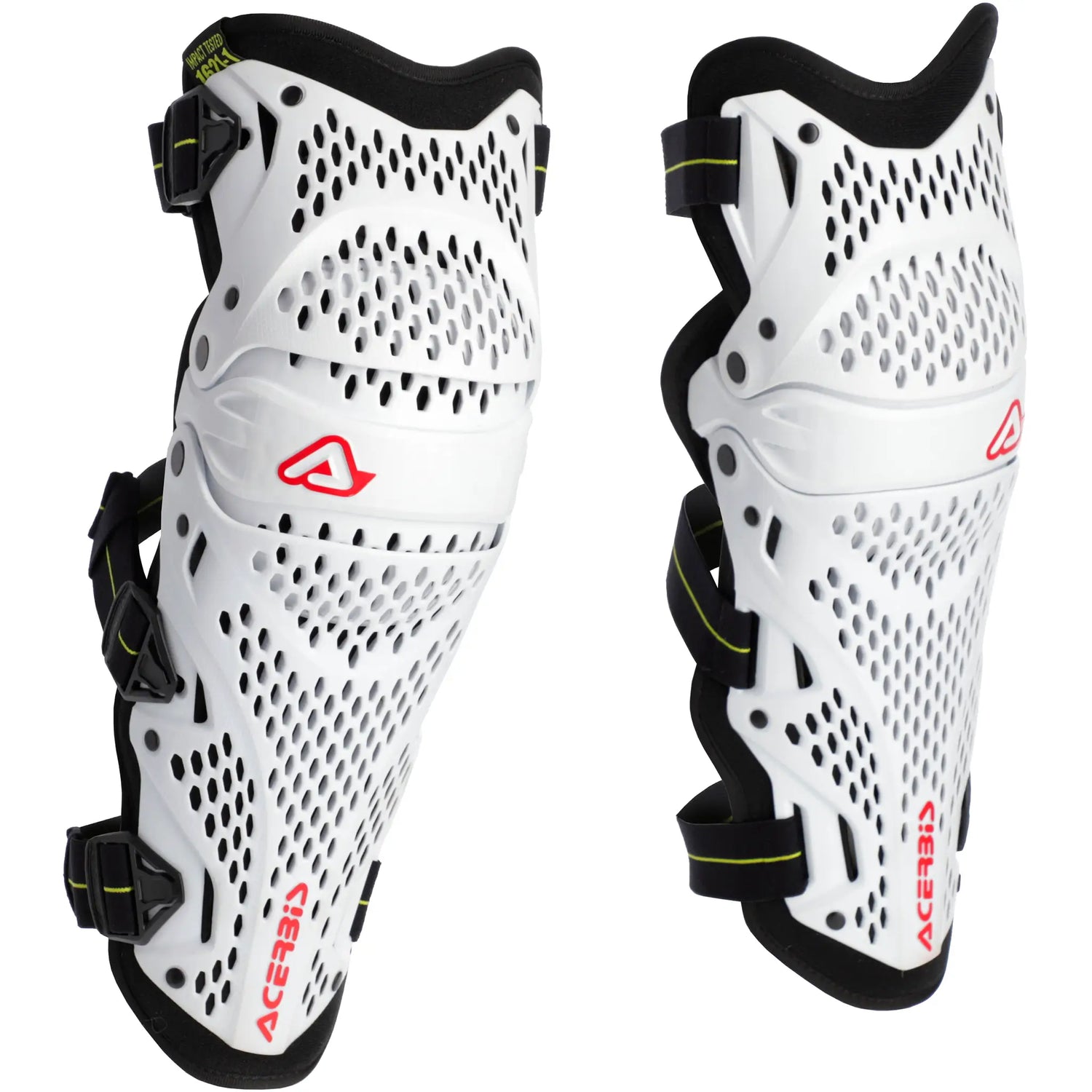 Rodilleras Acerbis Impact Pro - Blanco