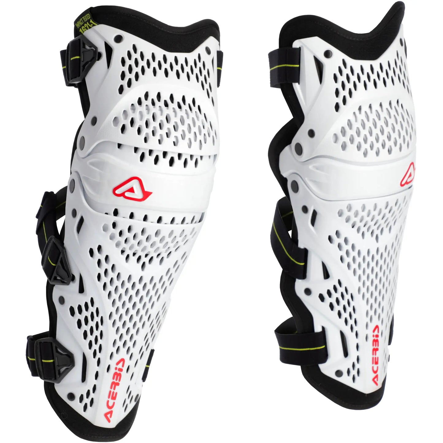 Rodilleras Acerbis Impact Pro - Blanco