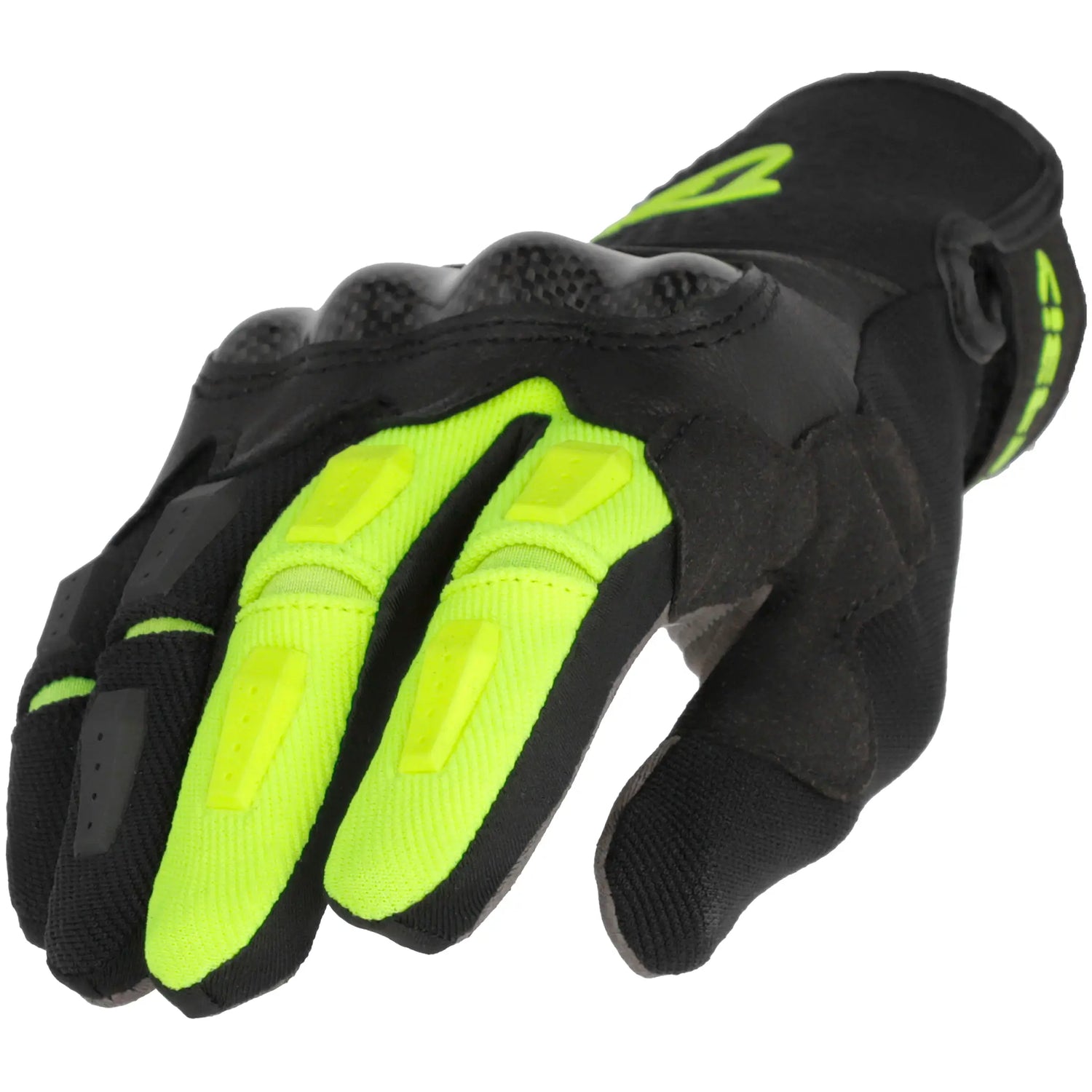 Guantes Acerbis CE Carbon G 5.0 - Negro/Amarillo