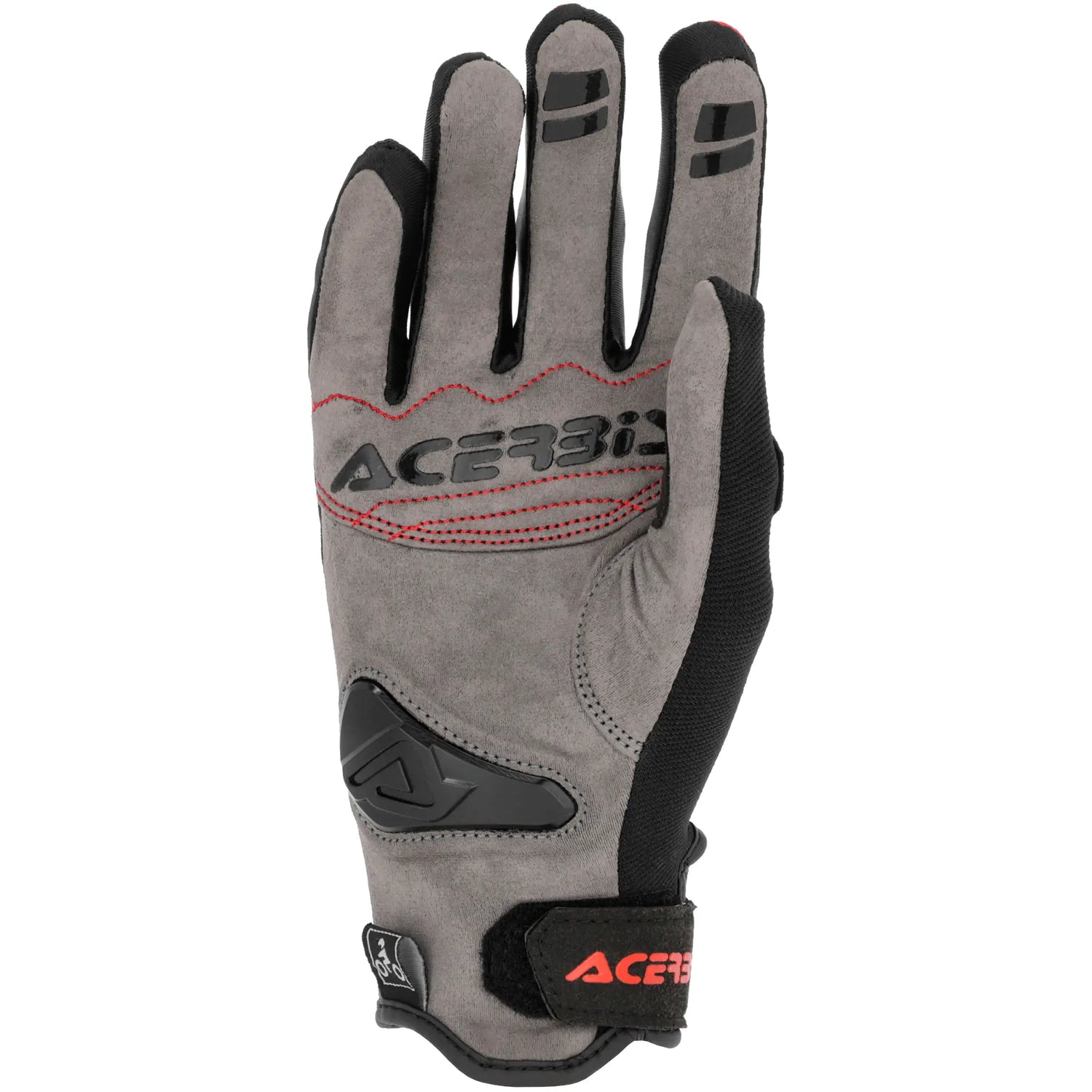 Guantes Acerbis CE Carbon G 5.0 - Negro/Rojo