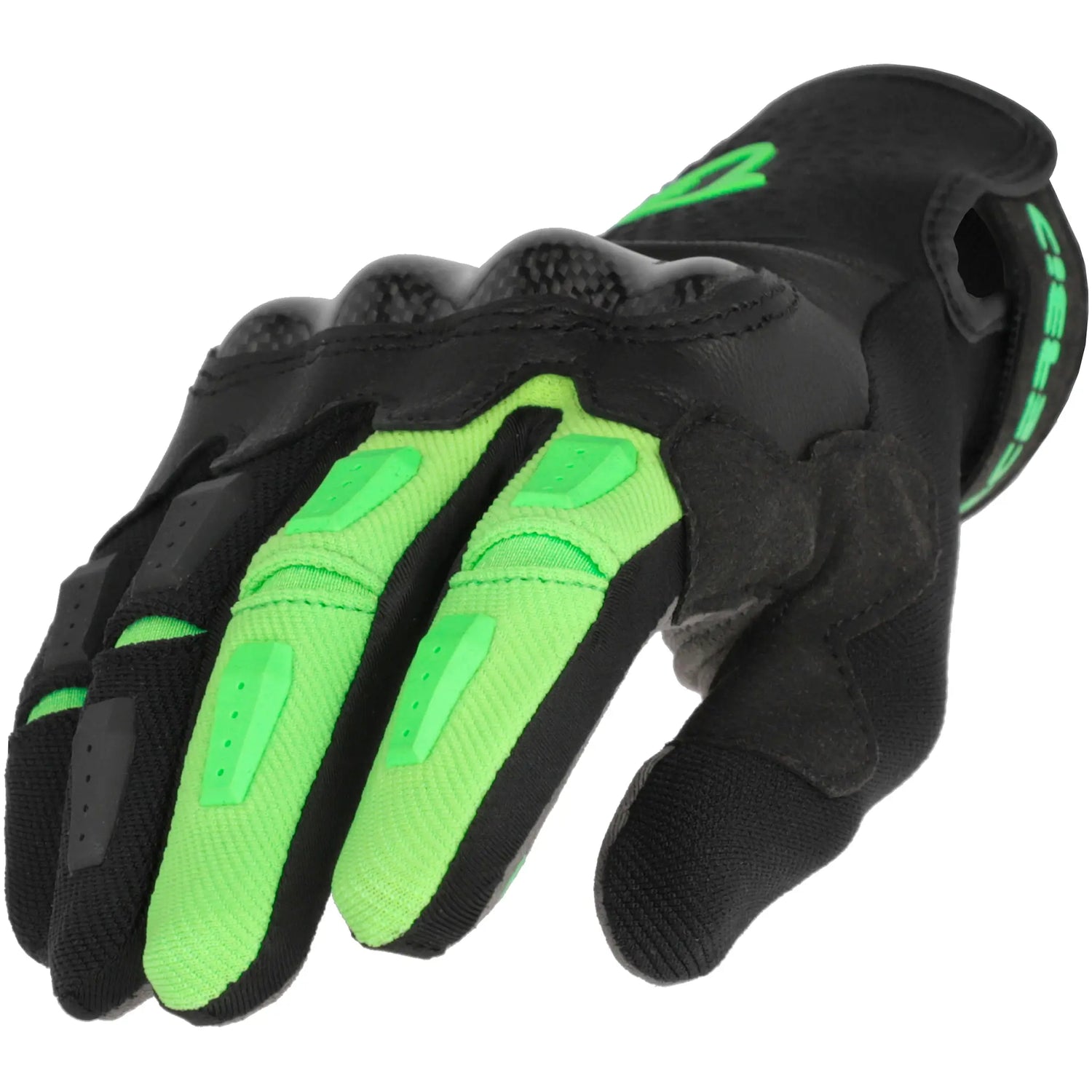 Guantes Acerbis CE Carbon G 5.0 - Negro/Verde