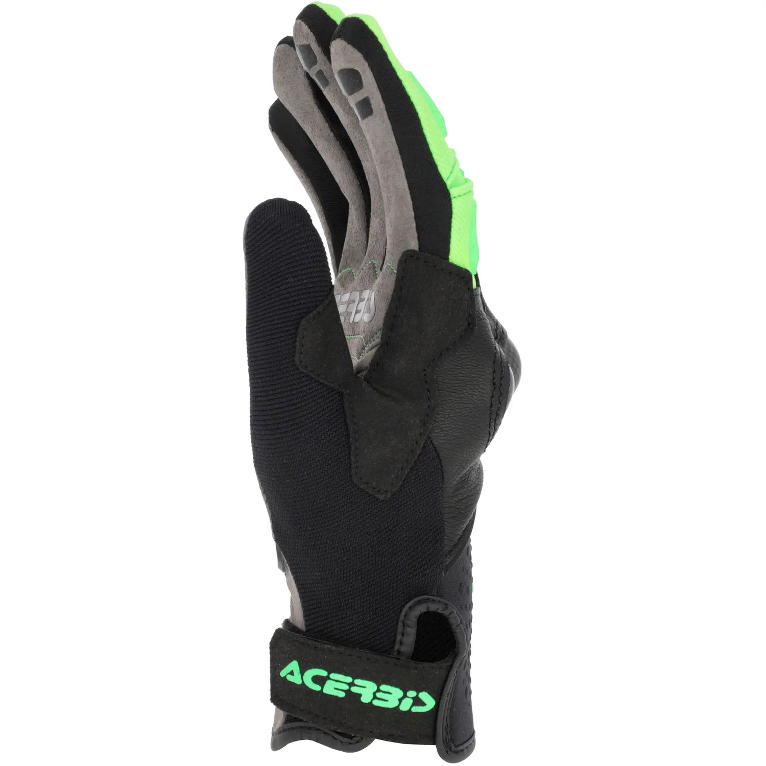 Guantes Acerbis CE Carbon G 5.0 - Negro/Verde