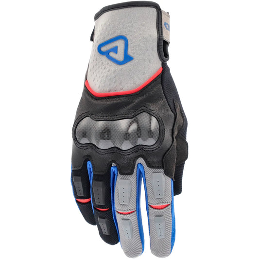 Guantes Acerbis CE Carbon G 5.0 - Gris/Azul