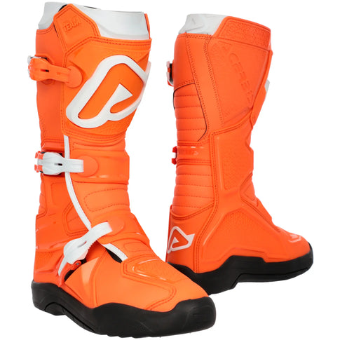 Botas Acerbis X-Team 2.0 - Naranja/Blanco