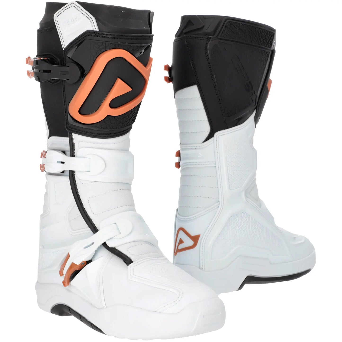 Botas Acerbis X-Team 2.0 - Blanco/Marrón