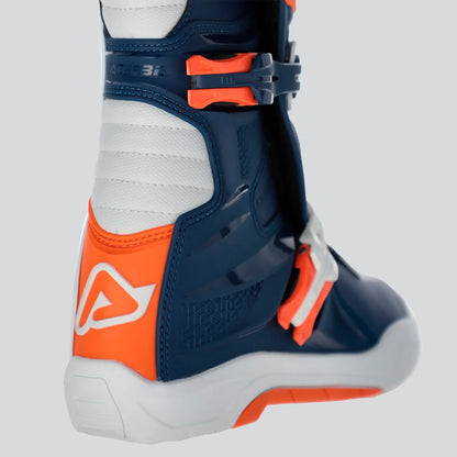 Botas Acerbis X-Team 2.0 - Azul/Naranja